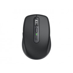 Logitech Wireless Mouse MX Anywhere 3S, 6 buttons, Bluetooth + 2.4GHz, Optical, 200-8000 dpi, Rechargeable Li-Po (500 mAh) battery, up to 70 days on a single full charge, GRAPHITE